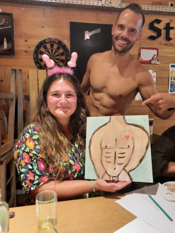 🎨 #1 Meest geboekte workshop: Naaktmodel schilderen