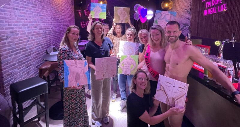 Naaktmodel schilderen in Breda: creatief met een ondeugende twist